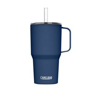CamelBak Horizon 24oz Tall Straw Mug, Insulated Stainless Steel - Navy, White, Purple Sky, Moss