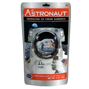 Astronaut Foods Backpackers Pantry Freeze Dried   Neapolitan Ice Cream Sandwich
