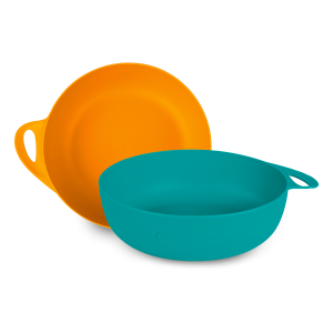 Sea to Summit Delta Bowl - Orange, Pacific Blue